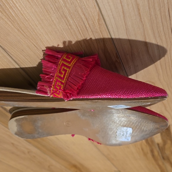 Michelle McDowell Slip on Hot Pink Shoes size 7 - Picture 8 of 9